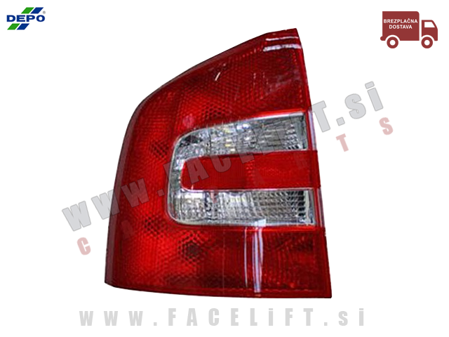 Škoda Octavia / 1Z Karavan (04-09) / zadnja luč / leva Škoda Octavia / 1Z Karavan (04-09) / zadnja luč / leva