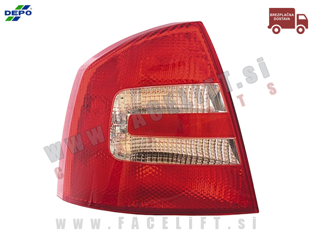 Škoda Octavia 1Z 04-09 zadnja luč leva Škoda Octavia 1Z 04-09 zadnja luč leva