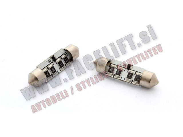 BMW 6 / E63 E64 / LED žarnice za osvetlitev registrske tablice