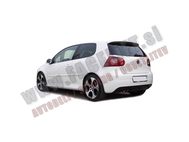 VW Golf 5 GTI 03-08 difuzor za zadnji odbijač karbon sijaj