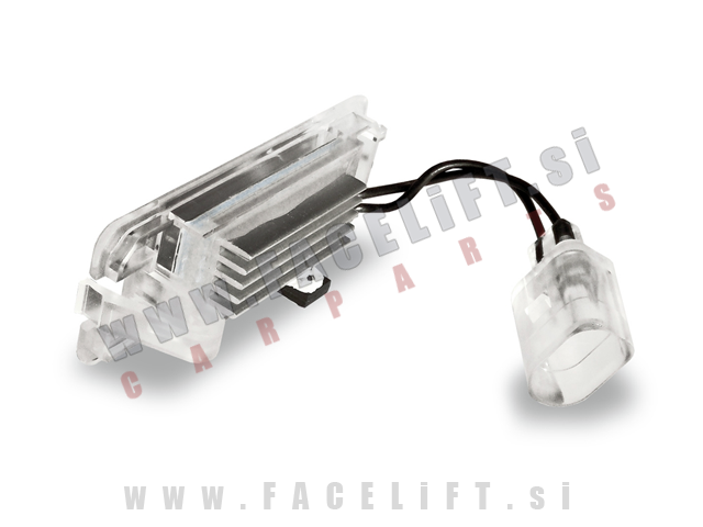 Seat Exeo / 3R (09- ) / LED osvetlitev registrske tablice z ohišjem