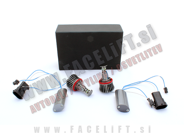 BMW 6 / E63 E64 (07-10) / LED Angel Eyes markerji H8 CREE 20W BMW 6 / E63 E64 (07-10) / LED Angel Eyes markerji H8 CREE 20W
