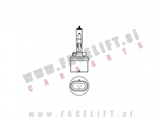Halogenska žarnica Narva H27/1 27W 12V
