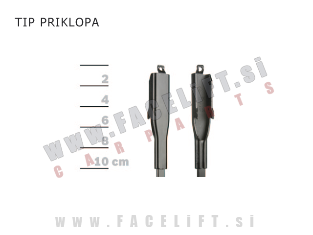 Renault Koleos / (07- ) / silikonske brisalne metlice BOSCH AEROTWIN A929S