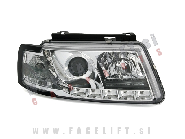 VW Passat / 3B (96-00) / žarometi z LED Devil Eyes in lečo