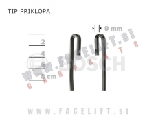 Hyundai Avante / (06- ) / silikonske brisalne metlice BOSCH AEROTWIN AR604S