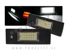 BMW LED osvetlitev registrske tablice z ohišjem