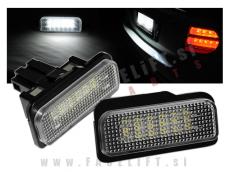 Mercedes CLS / C219 (04-10) / LED osvetlitev registrske tablice z ohišjem