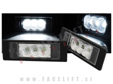 BMW 1 / E81 E87 (04-12) / LED osvetlitev registrske tablice z ohišjem