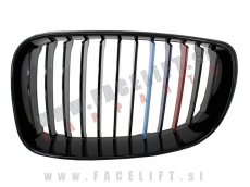 BMW 1 / E81 E82 E87 E88 (07-13) / ledvičke / črne (sijaj)