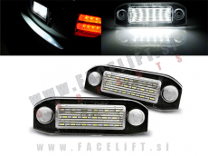 Volvo XC60 08-13 LED osvetlitev registrske tablice z ohišjem