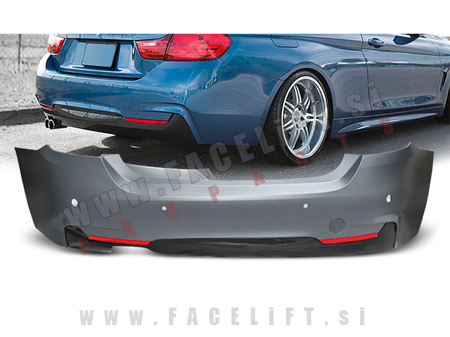 BMW 4 / F32 F33 (13- ) / zadnji odbijač / M-Technic