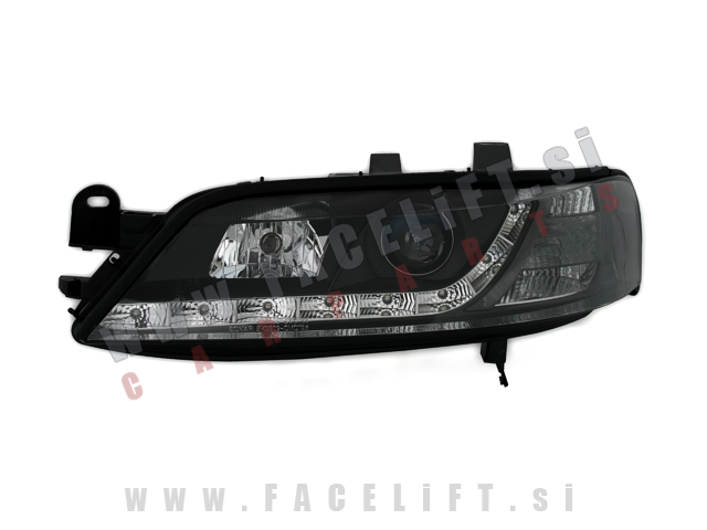 Opel Vectra / B (99-02) / žarometi z LED Devil Eyes in lečo Opel Vectra / B (99-02) / žarometi z LED Devil Eyes in lečo