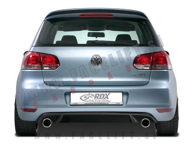 VW Golf 6 / 5K (08-12) / difuzor / GTI izgled VW Golf 6 / 5K (08-12) / difuzor / GTI izgled