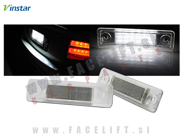 Opel Zafira A / (99-05) / LED osvetlitev registrske tablice z ohišjem Opel Zafira A / (99-05) / LED osvetlitev registrske tablice z ohišjem