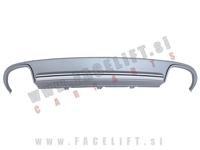 Audi A4 / B8 8K (11-15) / difuzor z nastavki za izpuh / S4 izgled Audi A4 / B8 8K (11-15) / difuzor z nastavki za izpuh / S4 izgled