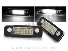 Ford Fiesta 02-08 LED osvetlitev registrske tablice z ohišjem Ford Fiesta 02-08 LED osvetlitev registrske tablice z ohišjem