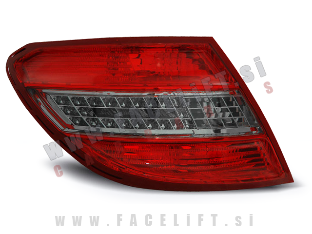 Mercedes C W204 Limuzina 07-11 zadnje LED luči Mercedes C W204 Limuzina 07-11 zadnje LED luči