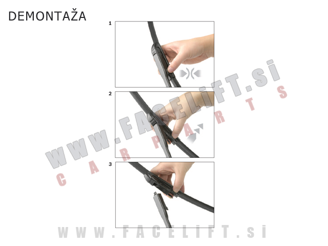Brisalne metlice Bosch Aerotwin A929S