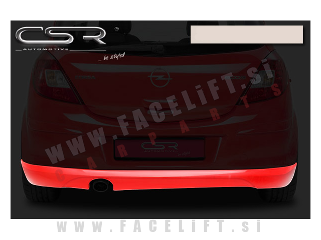 Opel Corsa D / (06-10) / difuzor zadnjega odbijača