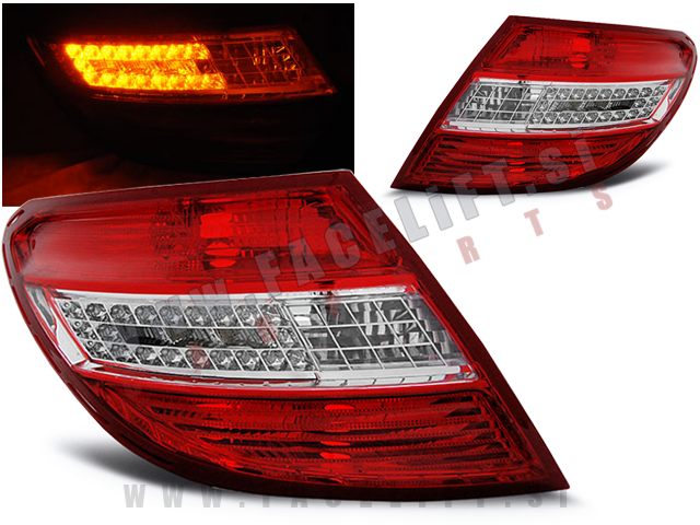 Mercedes C W204 Limuzina 07-11 zadnje LED luči