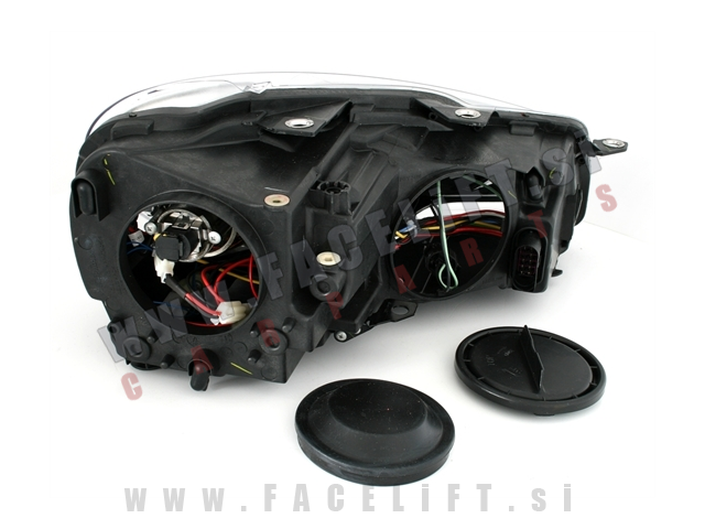 VW Golf 6 / 5K (08-13) / žarometi z LED dnevnimi lučmi in lečo