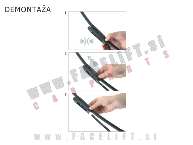Citroen C3 Picasso 09- brisalne metlice Bosch Aerotwin A116S Citroen C3 Picasso 09- brisalne metlice Bosch Aerotwin A116S
