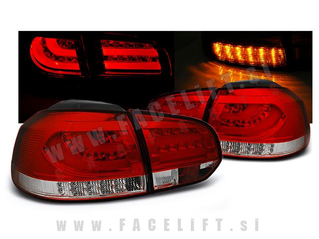 VW Golf 6 08-12 zadnje LED luči VW Golf 6 08-12 zadnje LED luči