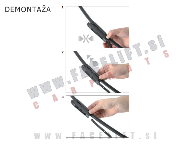 Renault Megane 2 / (06-08) / brisalne metlice Bosch Aerotwin A115S Renault Megane 2 / (06-08) / brisalne metlice Bosch Aerotwin A115S