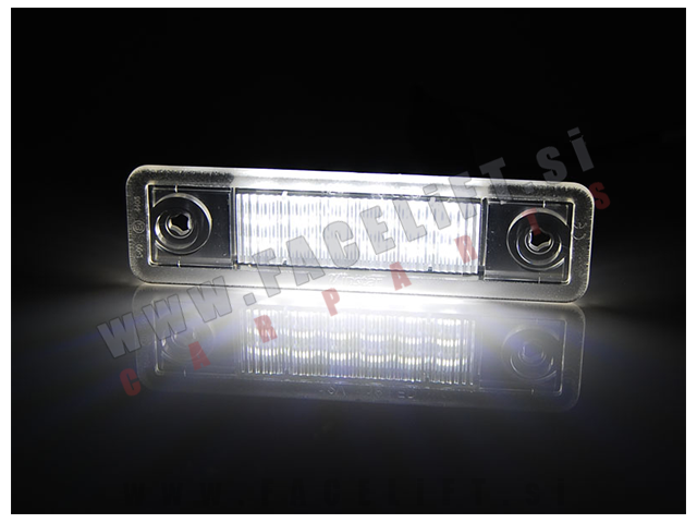 Opel Zafira A / (99-05) / LED osvetlitev registrske tablice z ohišjem Opel Zafira A / (99-05) / LED osvetlitev registrske tablice z ohišjem