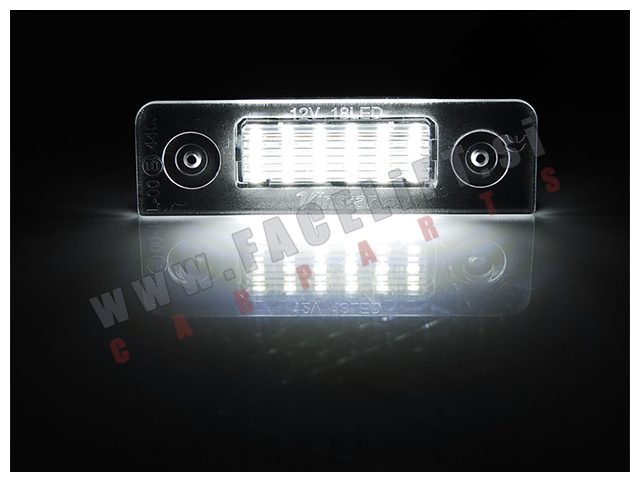 Škoda LED osvetlitev registrske tablice z ohišjem Škoda LED osvetlitev registrske tablice z ohišjem