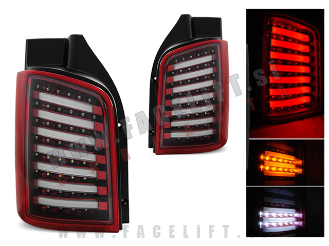 VW T5 09-15 zadnje LED luči VW T5 09-15 zadnje LED luči