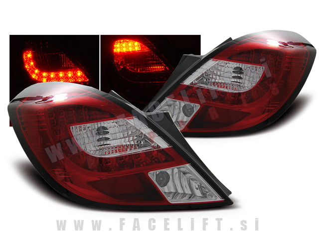 Opel Corsa D / S07 (06-14) / zadnje LED luči Opel Corsa D / S07 (06-14) / zadnje LED luči
