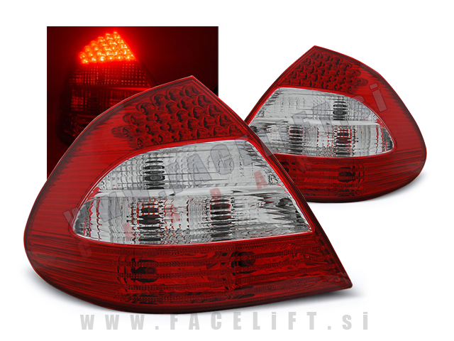 Mercedes E / W211 Limuzina (02-06) / zadnje LED luči Mercedes E / W211 Limuzina (02-06) / zadnje LED luči