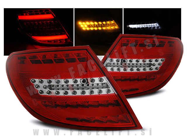 Mercedes C / W204 Limuzina (07-11) / zadnje LED luči Mercedes C / W204 Limuzina (07-11) / zadnje LED luči