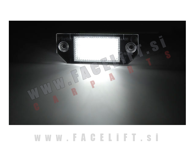 Ford C-Max 07-10 LED osvetlitev registrske tablice z ohišjem Ford C-Max 07-10 LED osvetlitev registrske tablice z ohišjem