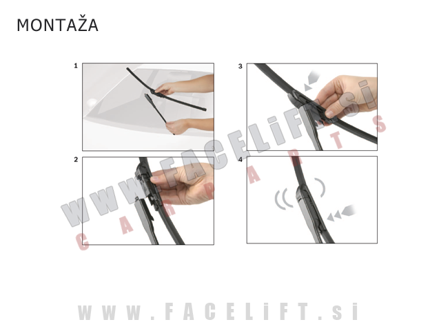 Brisalne metlice Bosch Aerotwin A929S