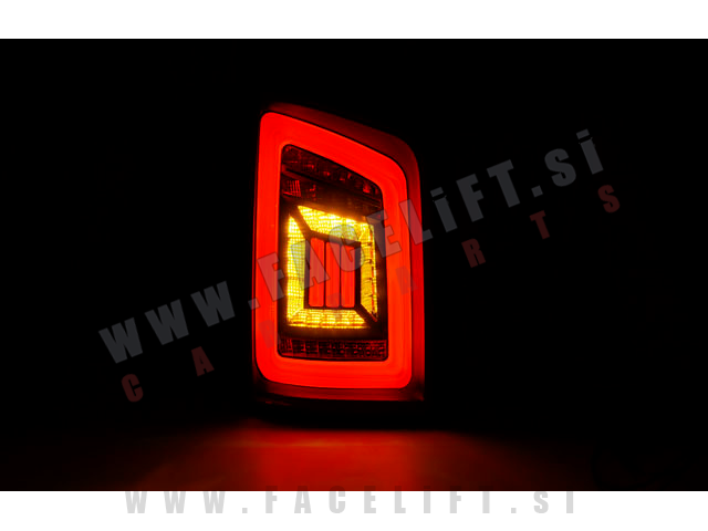 VW T5 03-09 dvokrilna vrata zadnje LED luči