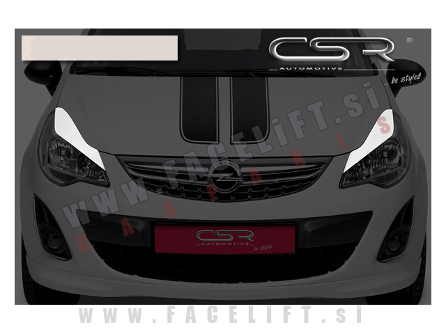 Opel Corsa D / S07 (10-14) / blende za žaromete Opel Corsa D / S07 (10-14) / blende za žaromete
