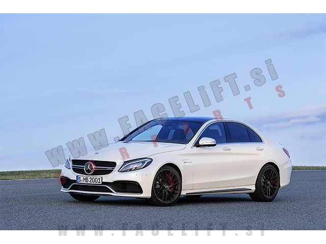 Mercedes C S205 W205 14-18 sprednji odbijač AMG C63 izgled PDC Mercedes C S205 W205 14-18 sprednji odbijač AMG C63 izgled PDC
