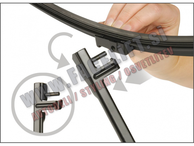 VW Golf 4 / 1J (02-04) / silikonske brisalne metlice BOSCH AEROTWIN A927S