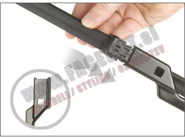 VW Golf 5 / 1K (05-08) / silikonske brisalne metlice BOSCH AEROTWIN A979S